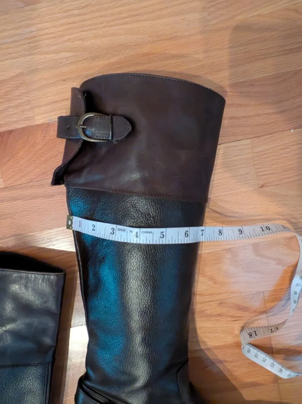 ALDO Tall Brown Leather Women's Riding Boots Size 9